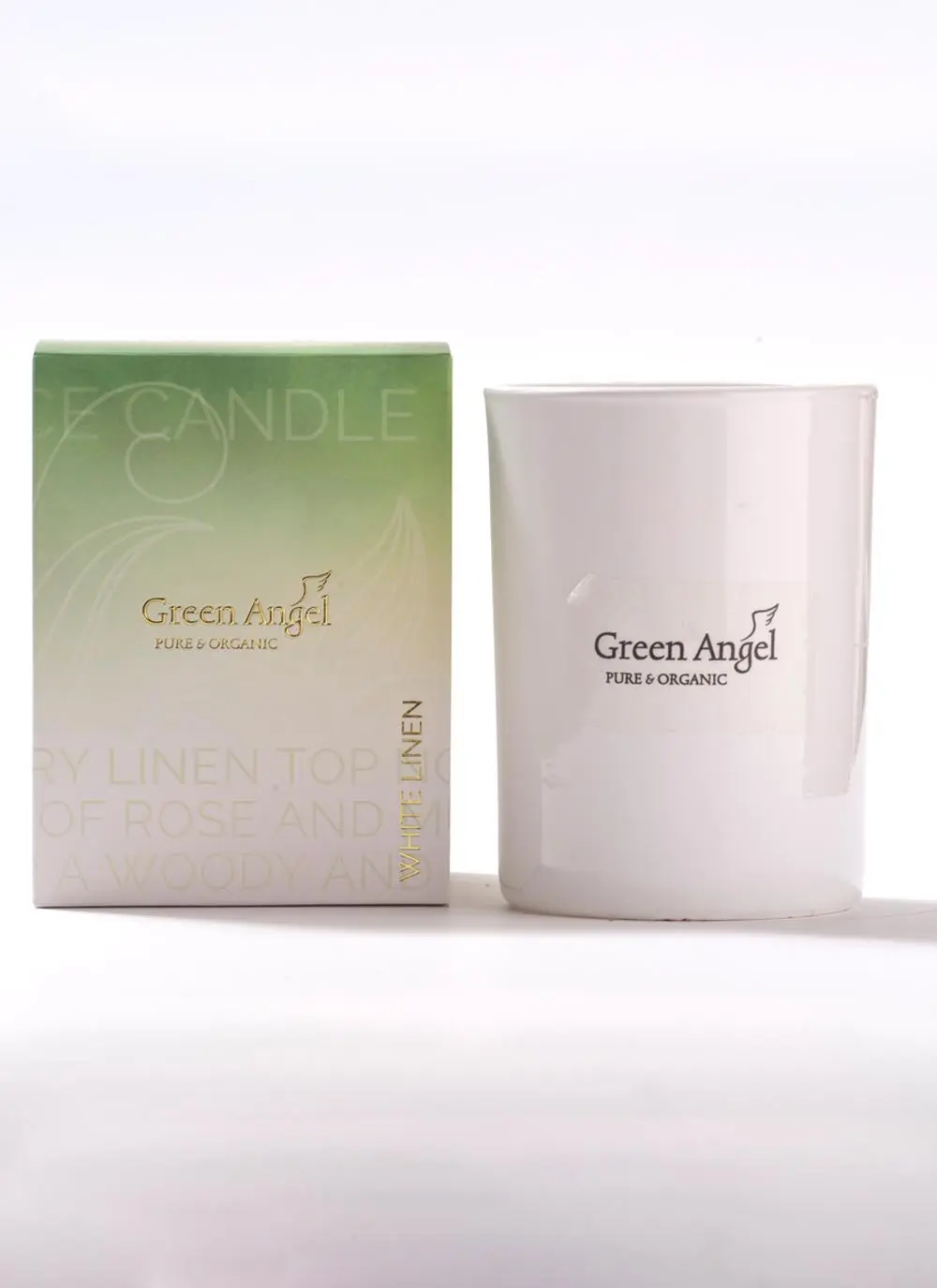 White Linen Fragrant Candle 