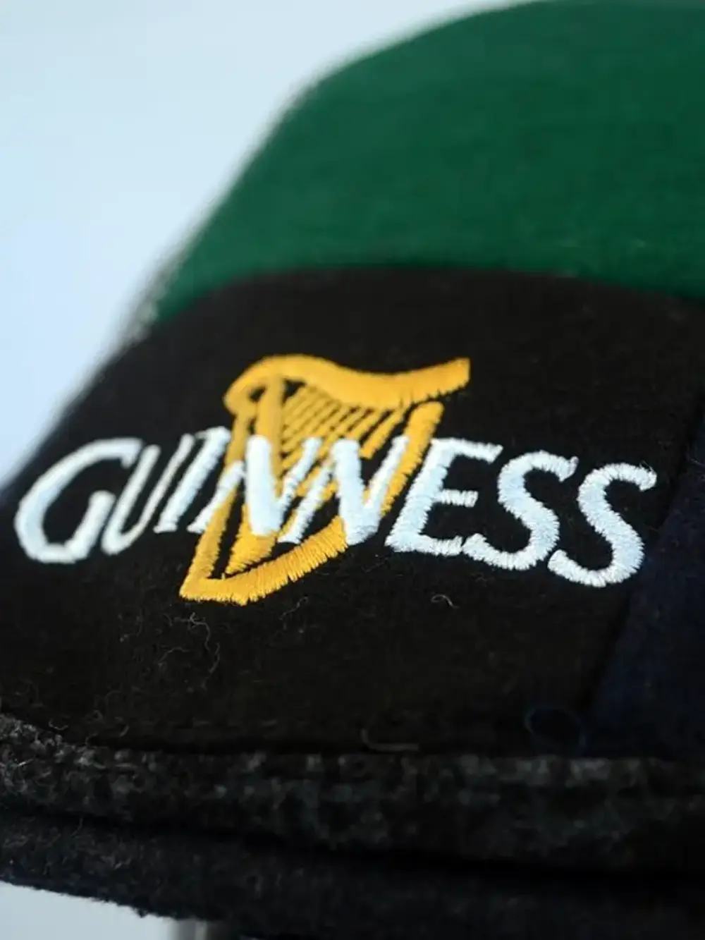 Guinness Patch Flat Cap