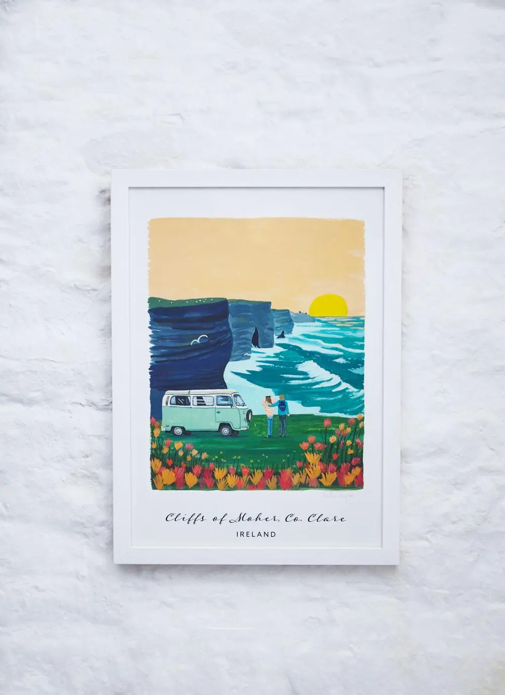 Cliffs of Moher Framed A3 Print