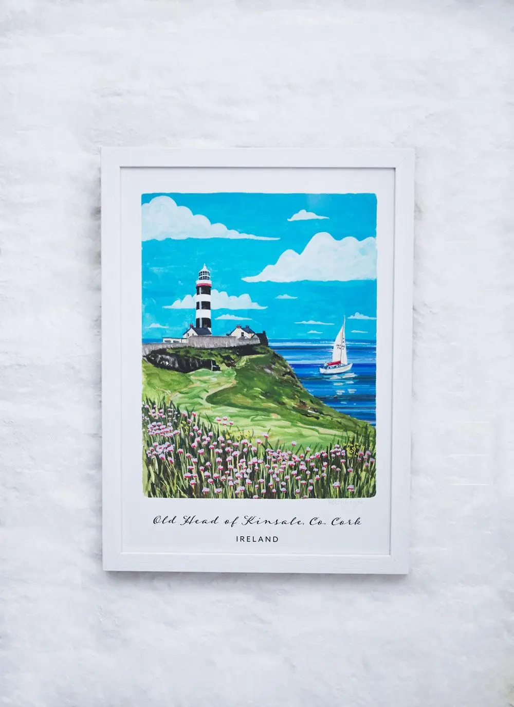 Old Head of Kinsale Framed A3 Print