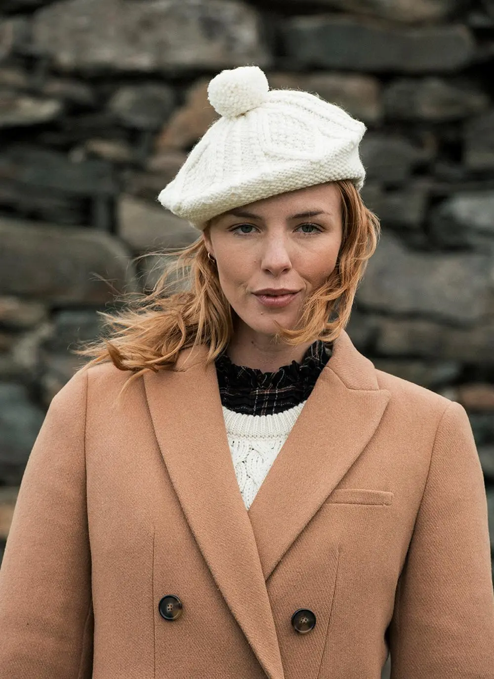 Hand-Knit Tam Hat