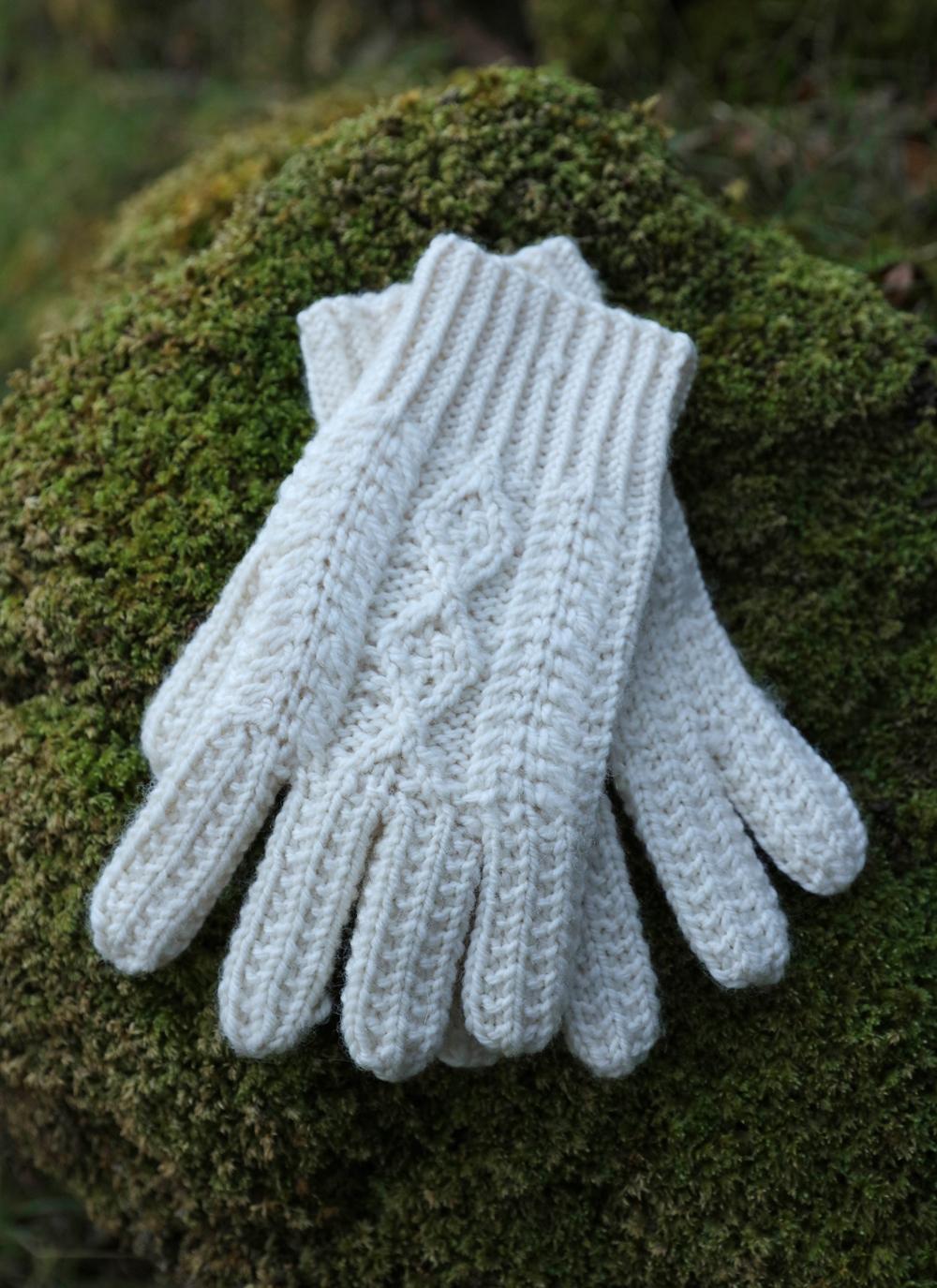 Handknit Merino Wool Mittens