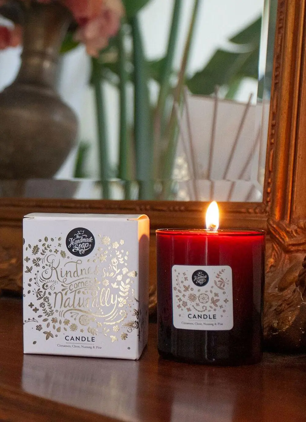 Cinnamon, Clove, Nutmeg & Pine Christmas Candle