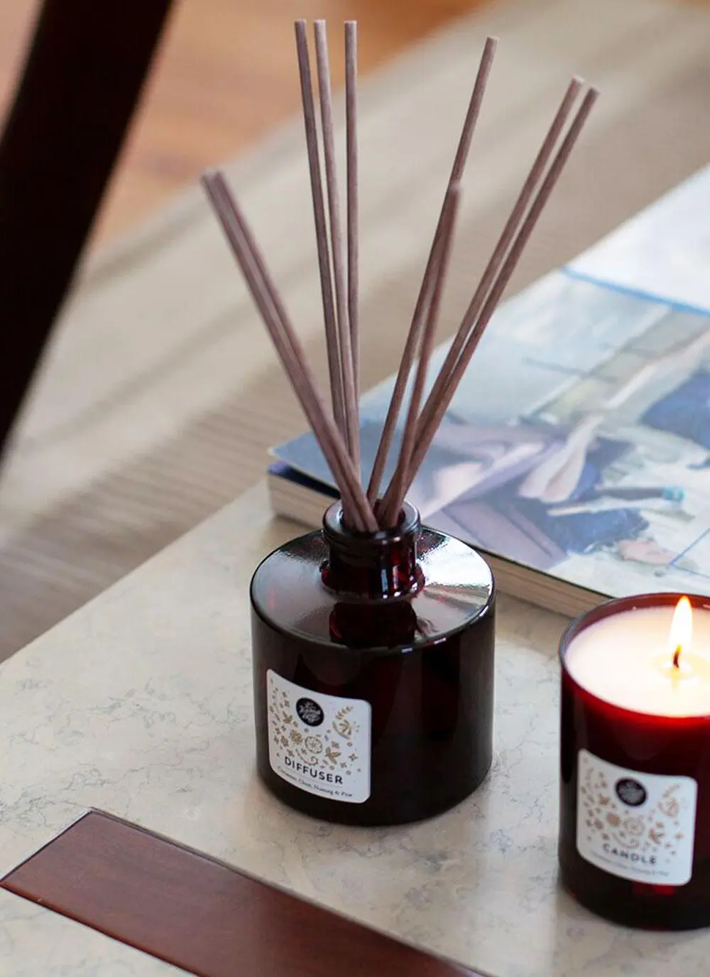 Cinnamon, Clove, Nutmeg & Pine Christmas Diffuser