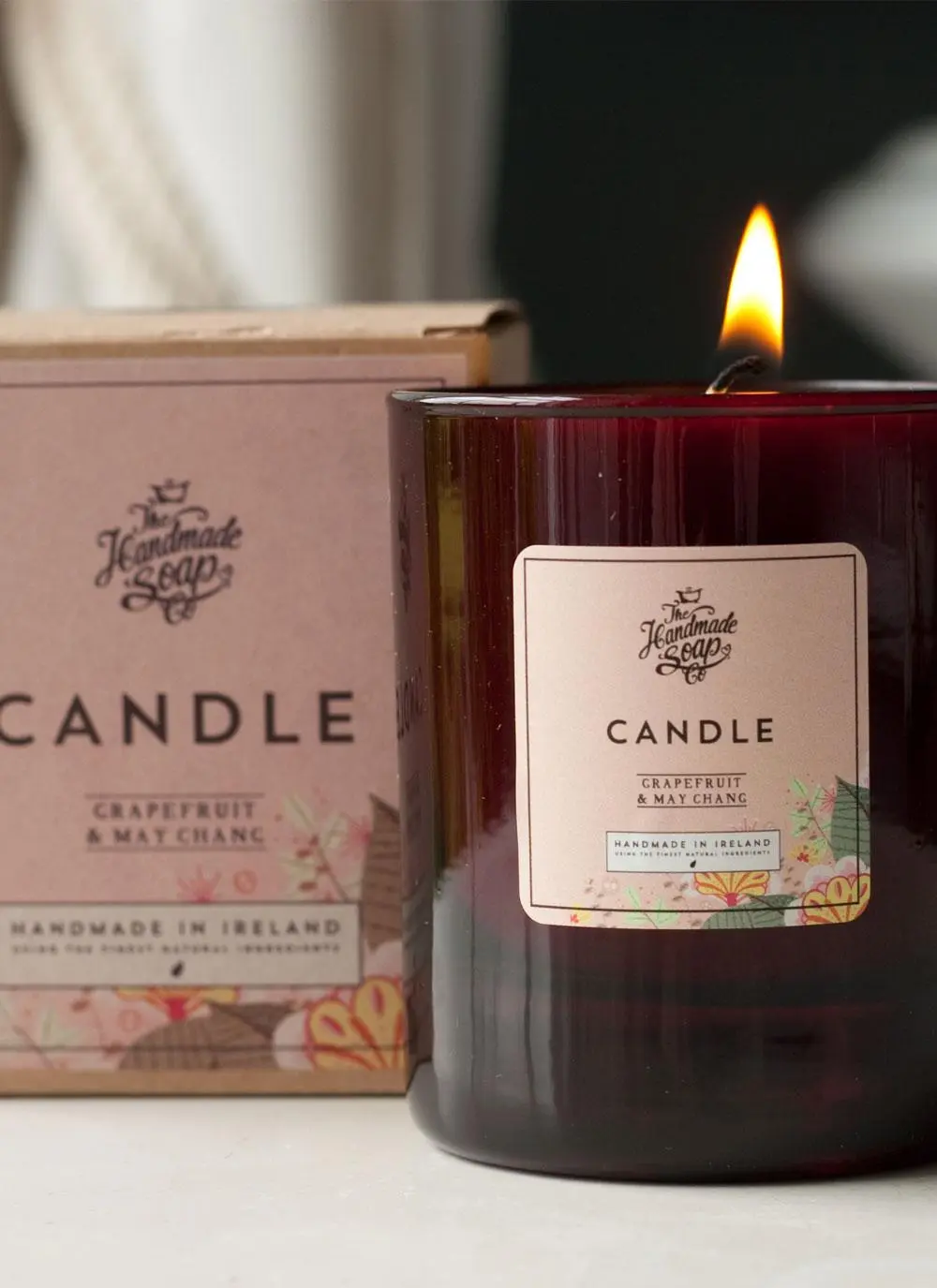 Grapefruit & May Chang Candle
