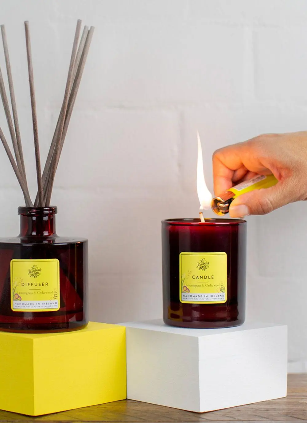 Lemongrass & Cedarwood Candle