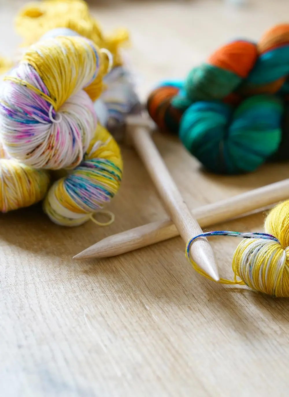 Hand-Dyed Sock Yarn Fool's Gold