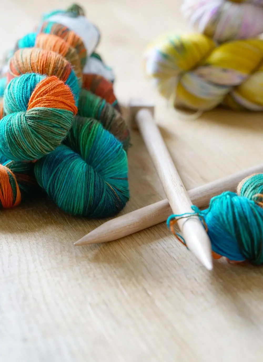 Hand-Dyed Sock Yarn Pod