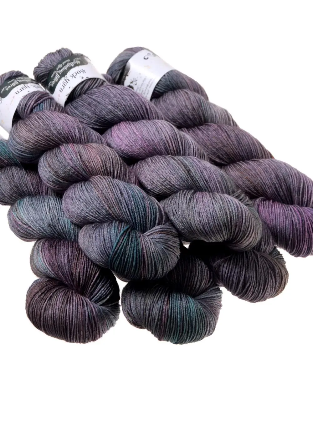 Hand-Dyed Merino DK Yarn Concrete