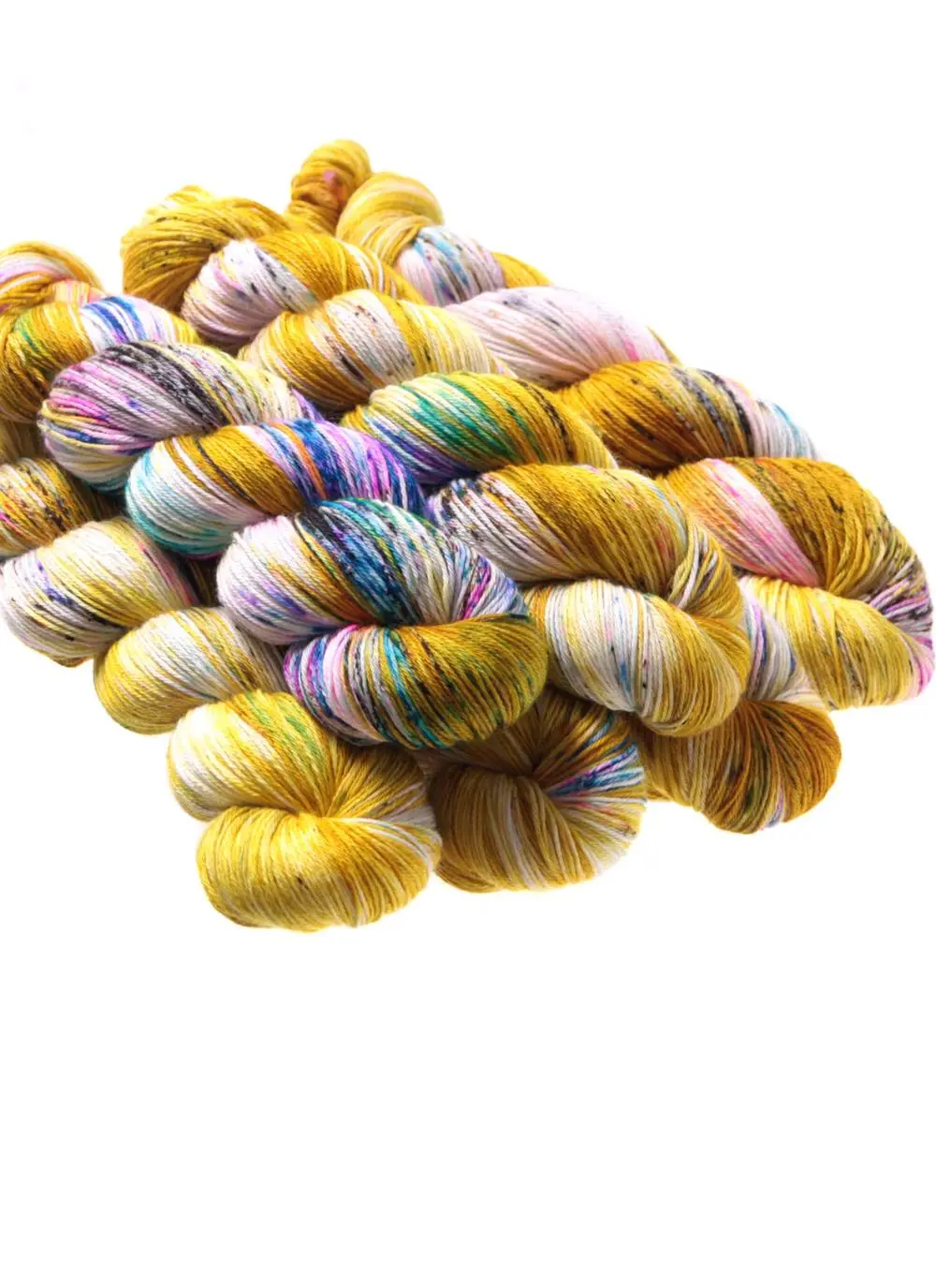 Hand-Dyed Sock Yarn Fool's Gold