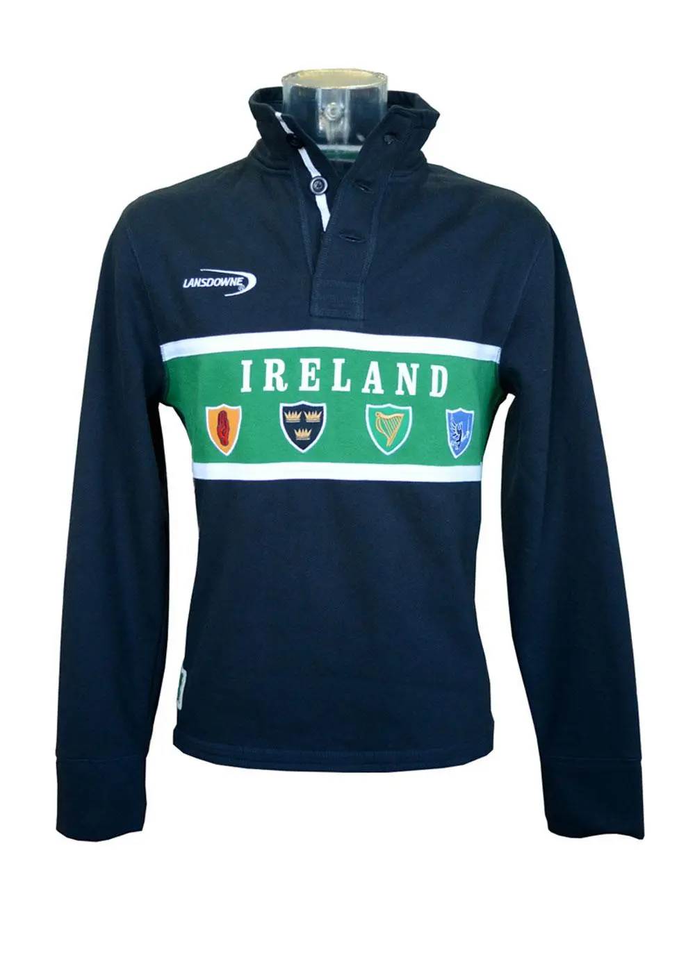 Ireland Four Province Crest High Neck Sweater