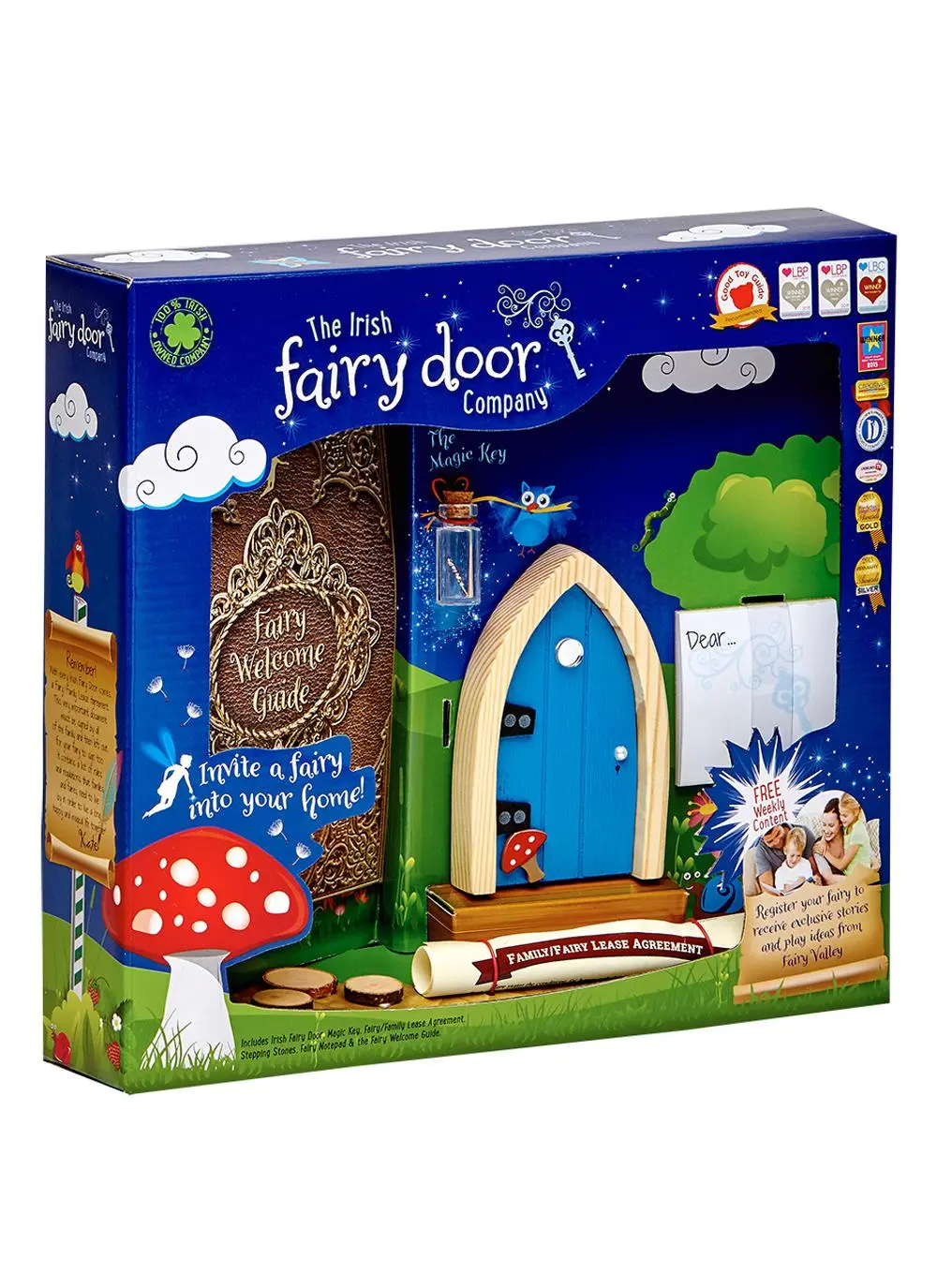 Irish Fairy Door - Blue