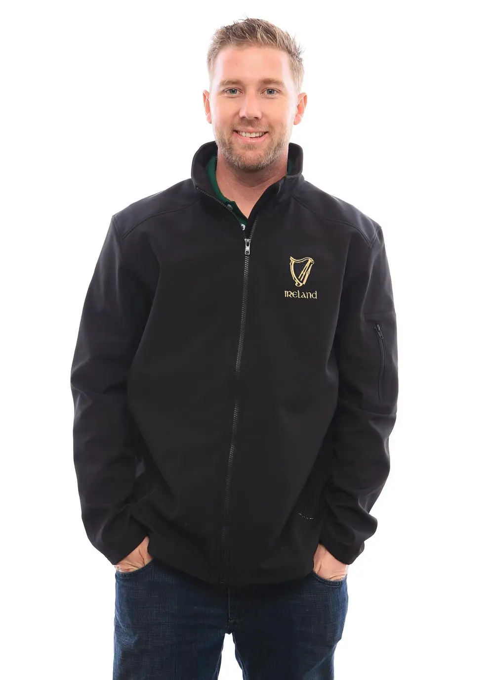 Irish Harp Shell Jacket