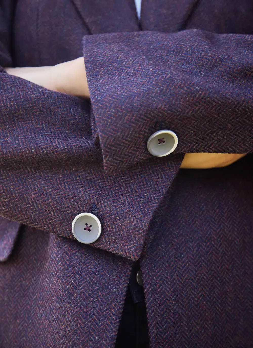 Irish Tweed Boyfriend Jacket