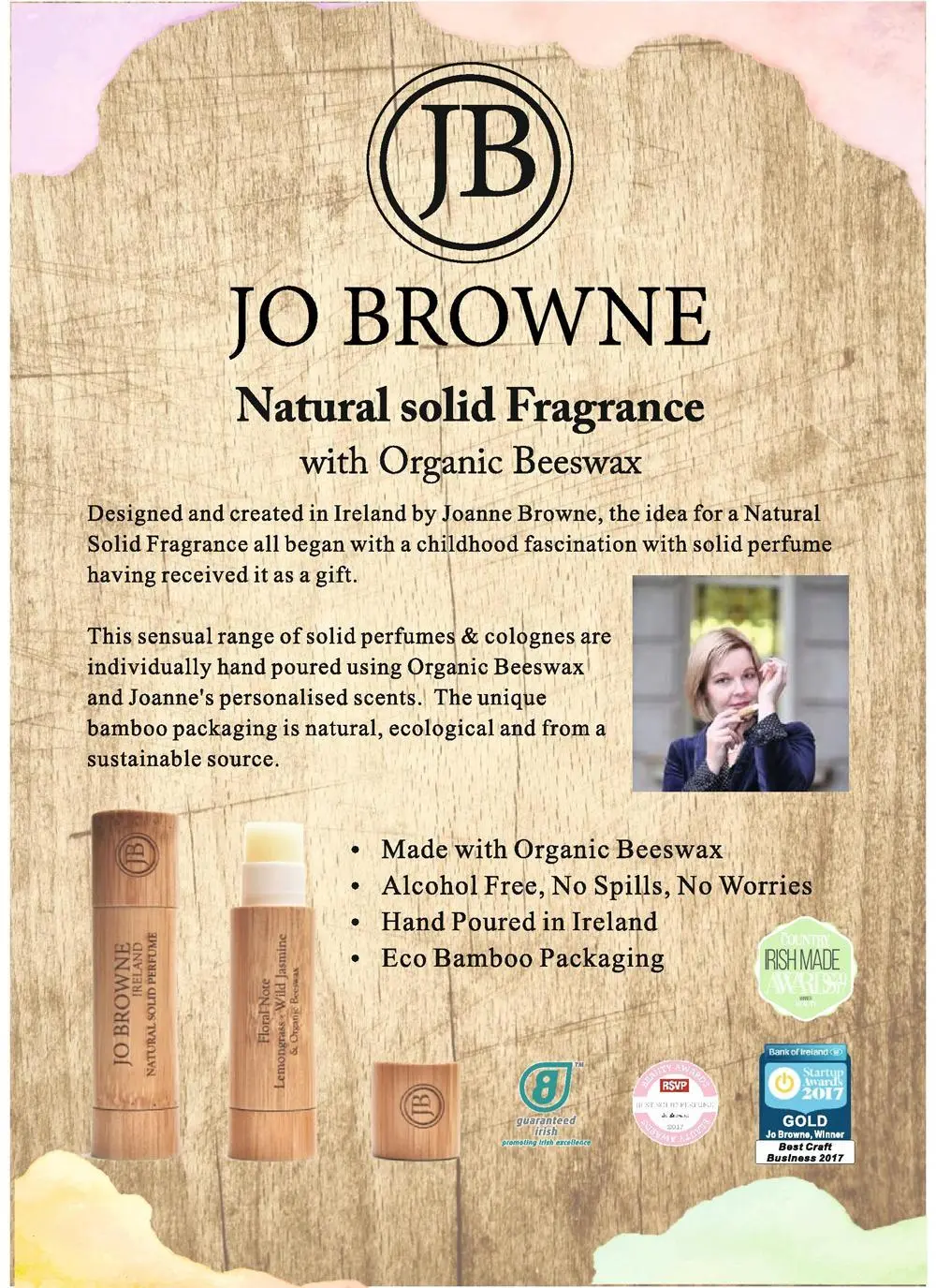 Jo Browne Solid Perfume - Oriental Note
