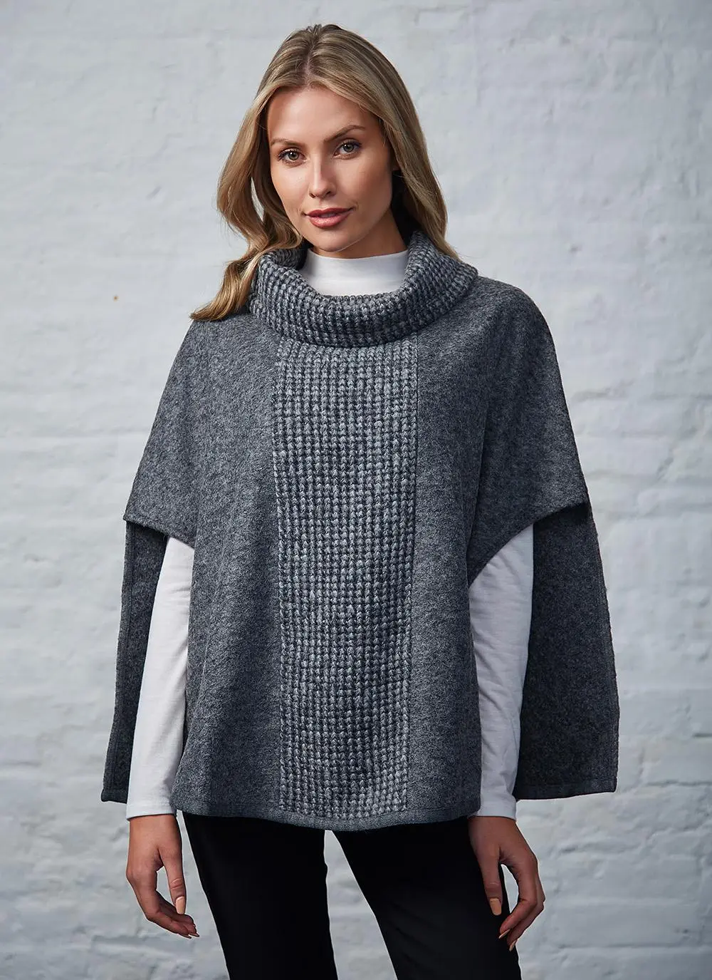 Joan Wool Poncho