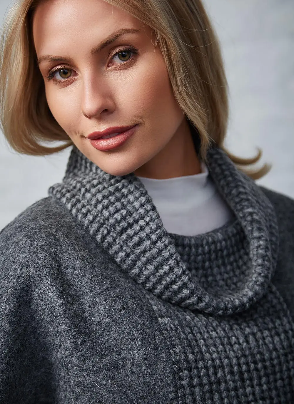 Joan Wool Poncho