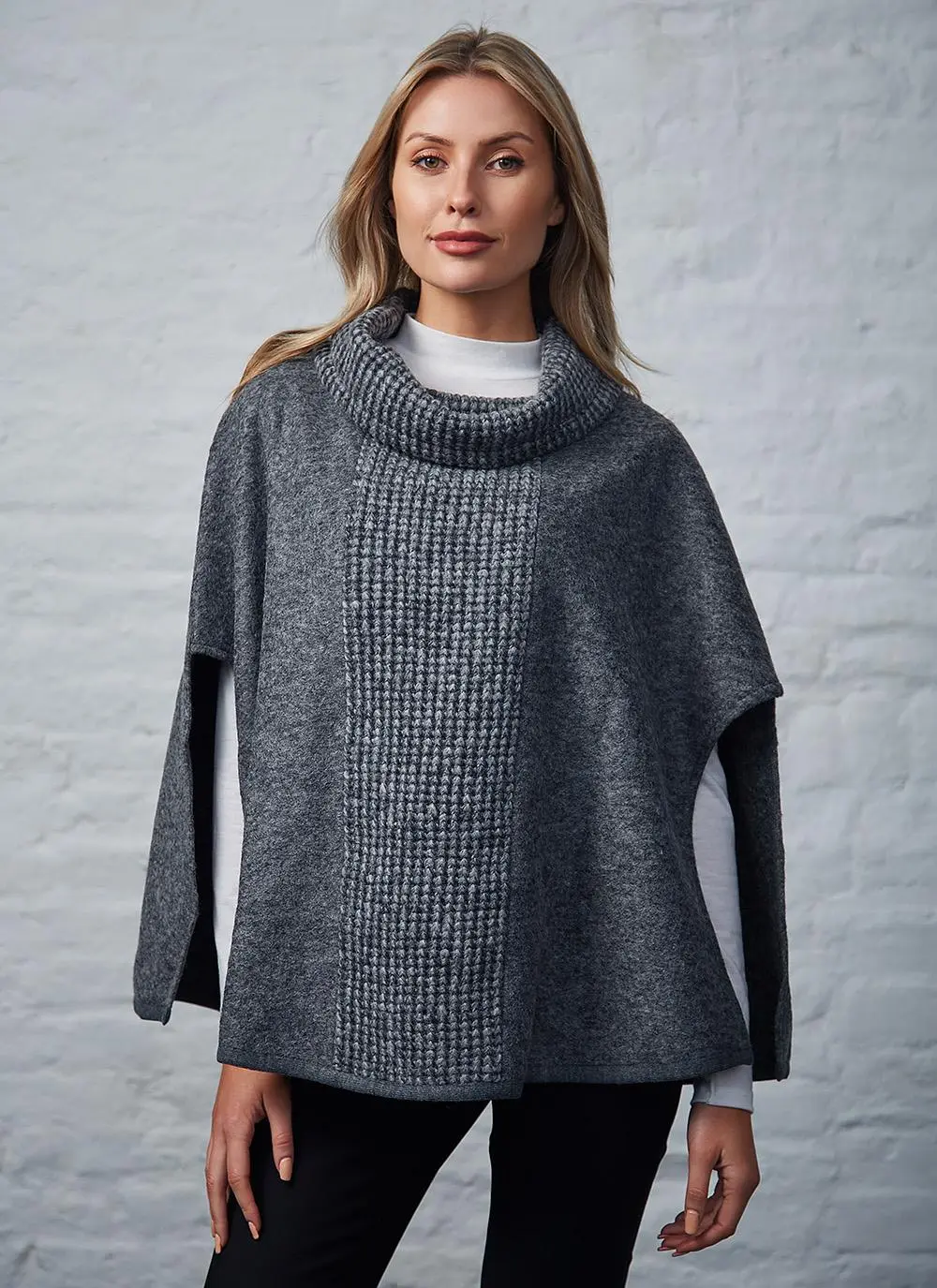 Joan Wool Poncho