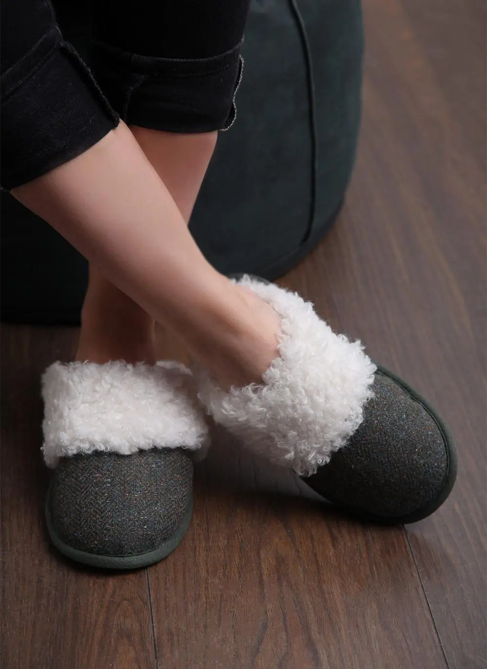 Kerry Tweed Slippers