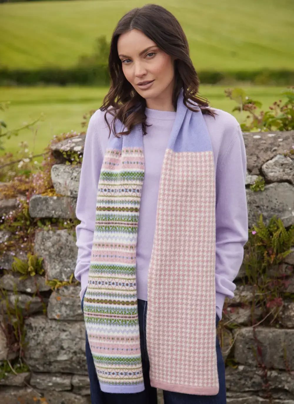 Kerse Fairisle Scarf