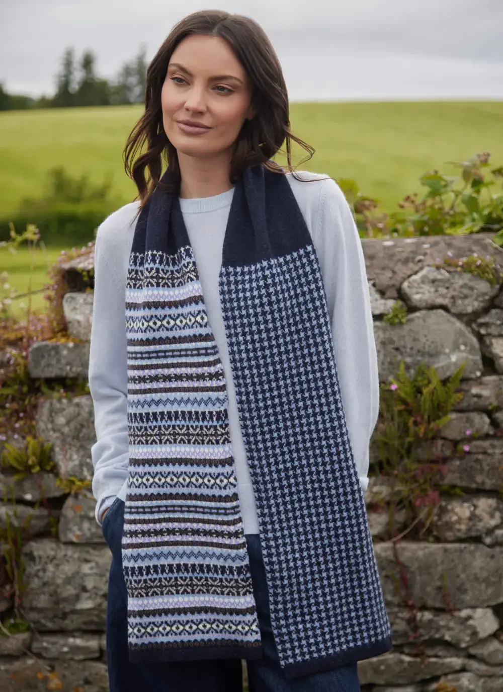 Kerse Fairisle Scarf