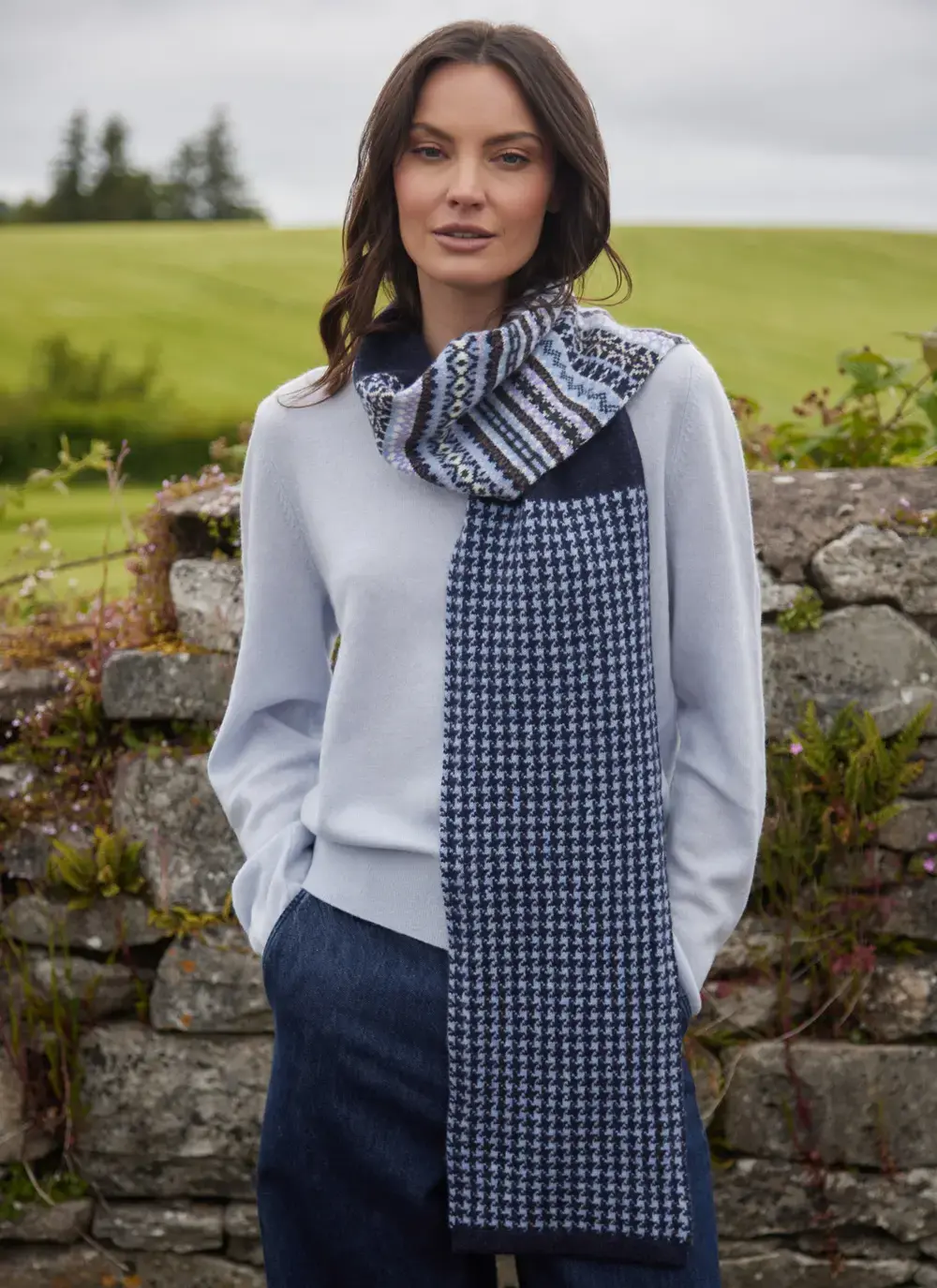 Kerse Fairisle Scarf
