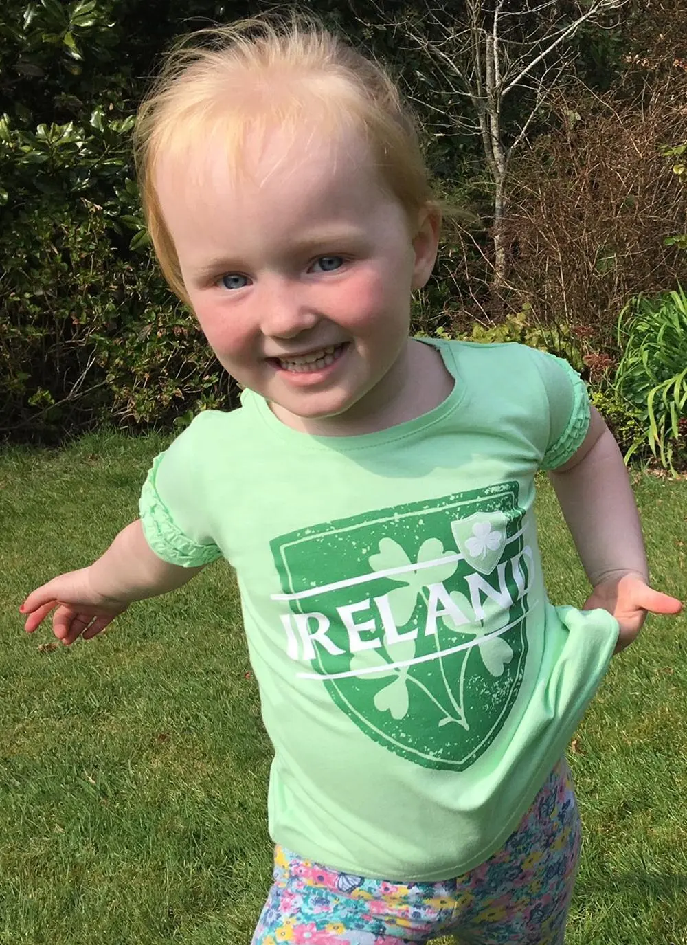 Blarney Exclusive Irish Blessing Frill T-Shirt