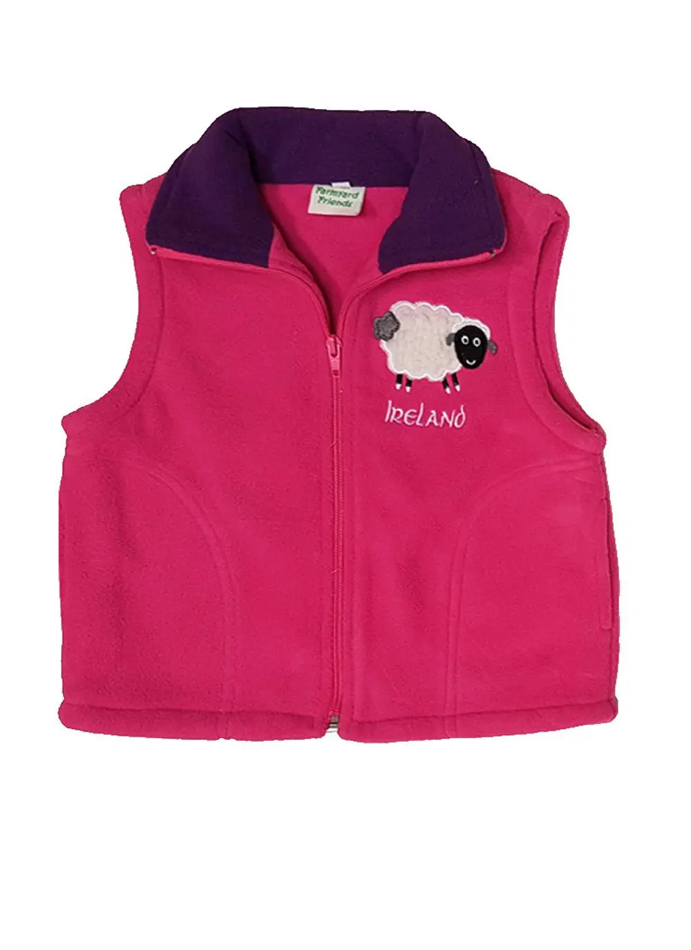 Kids Full Zip Sheep Gilet