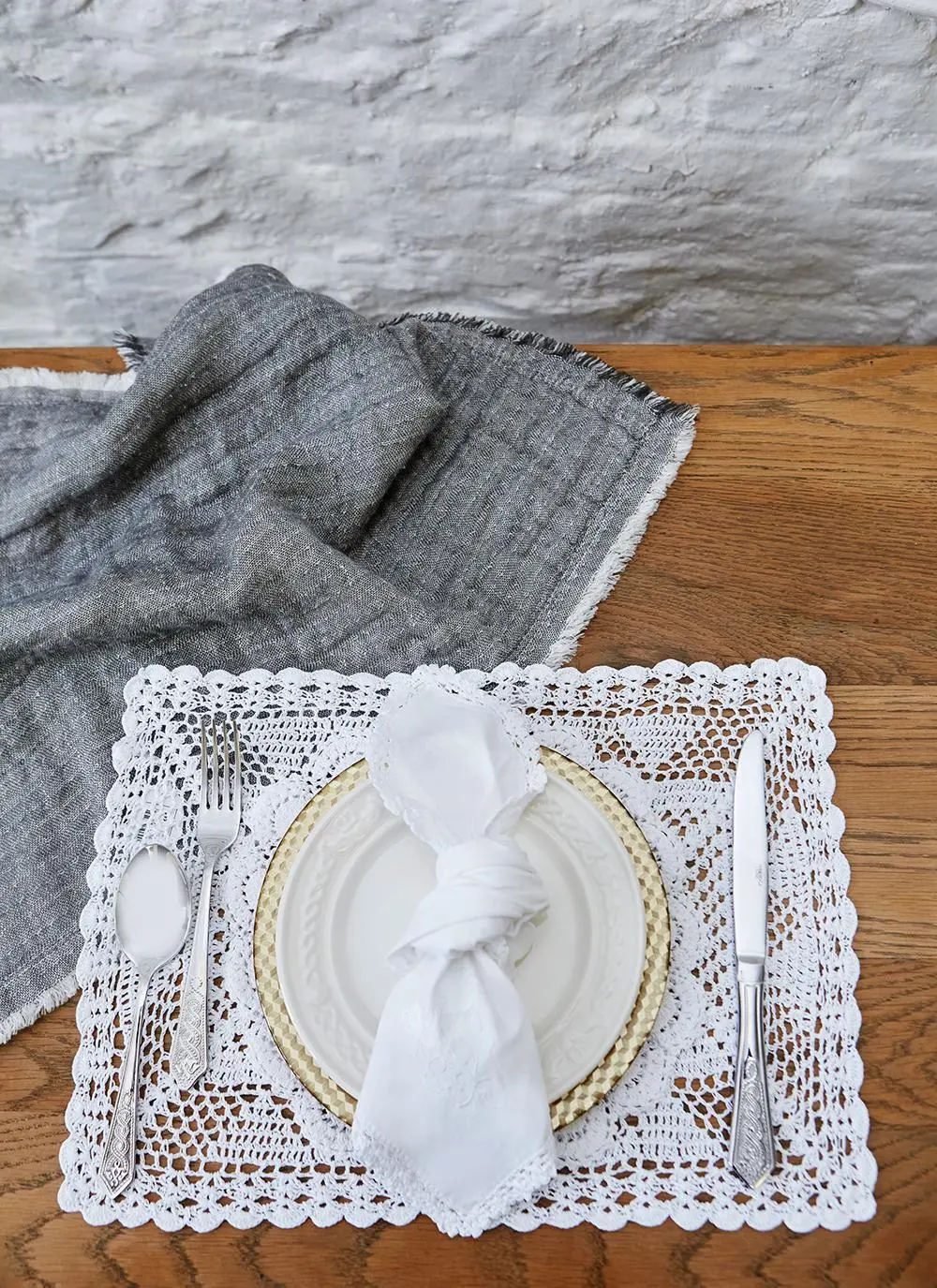 Lace Placemats Set of 4