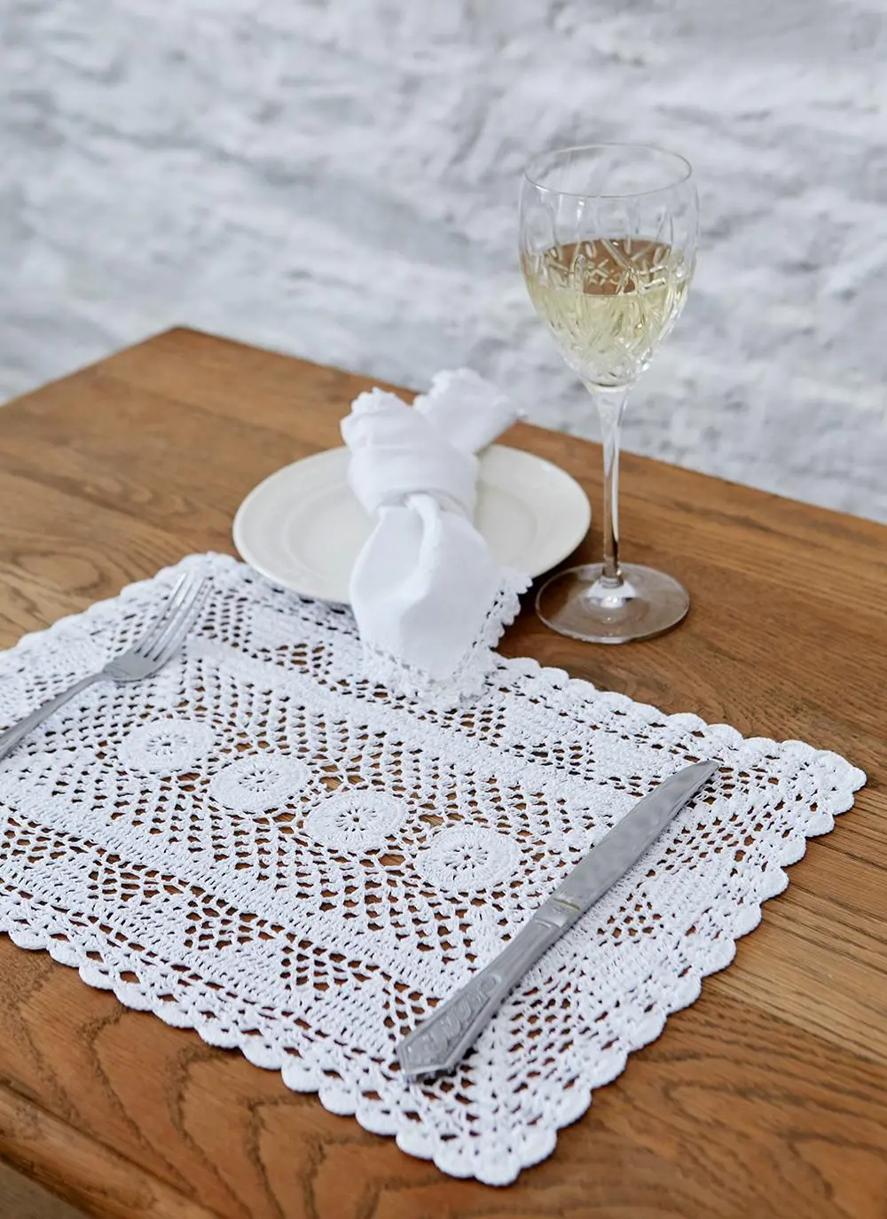Lace Placemats Set of 4