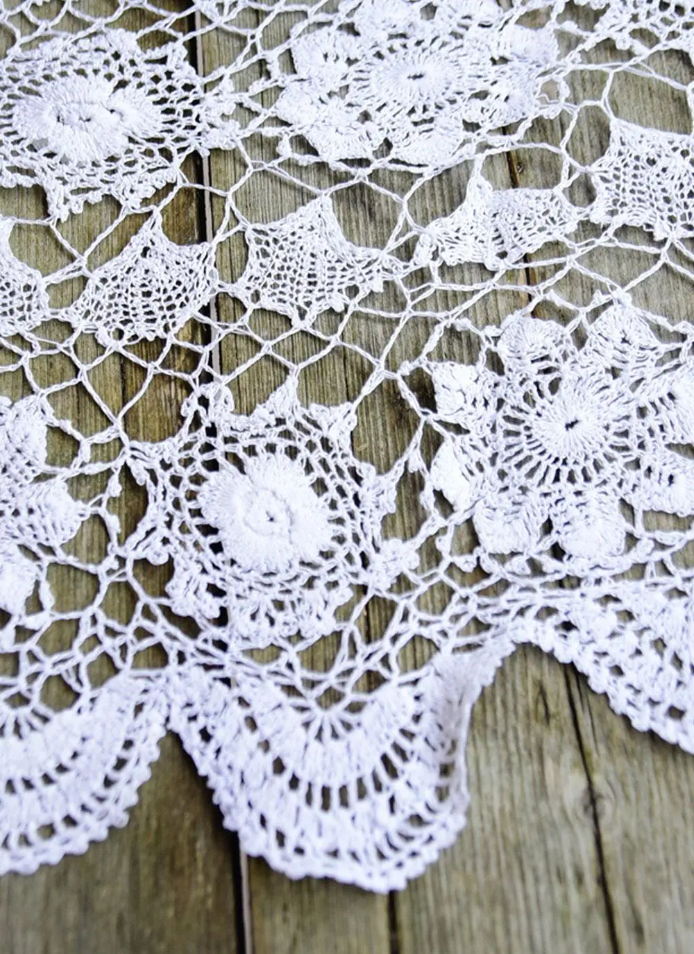 Lace Round Tablecloth