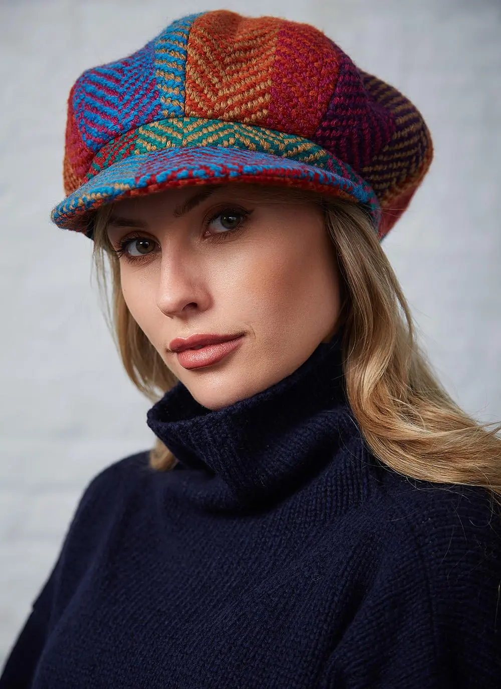Ladies 8 Piece Patch Cap