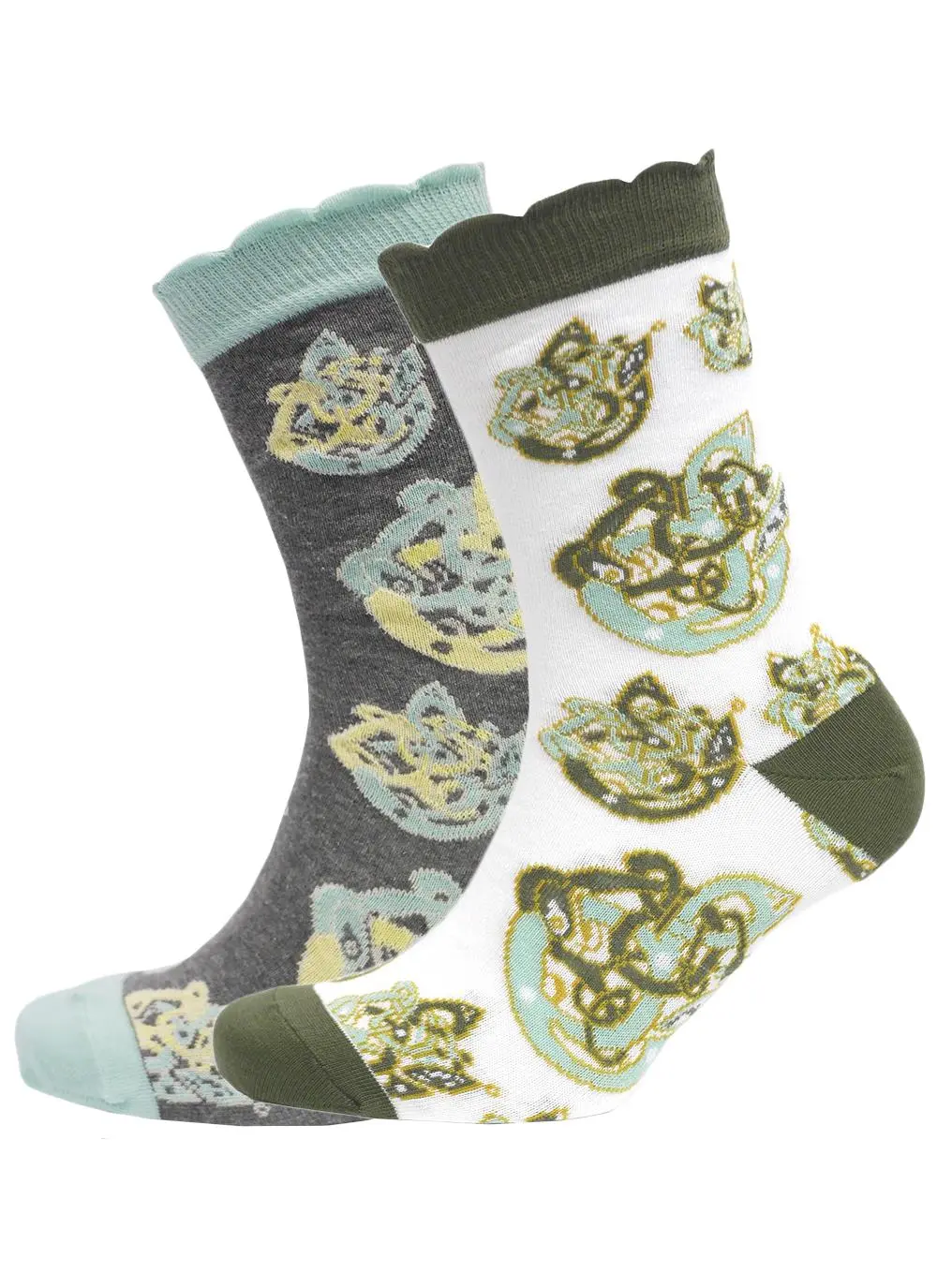 Set of 2 Ladies Book Of Kells Socks