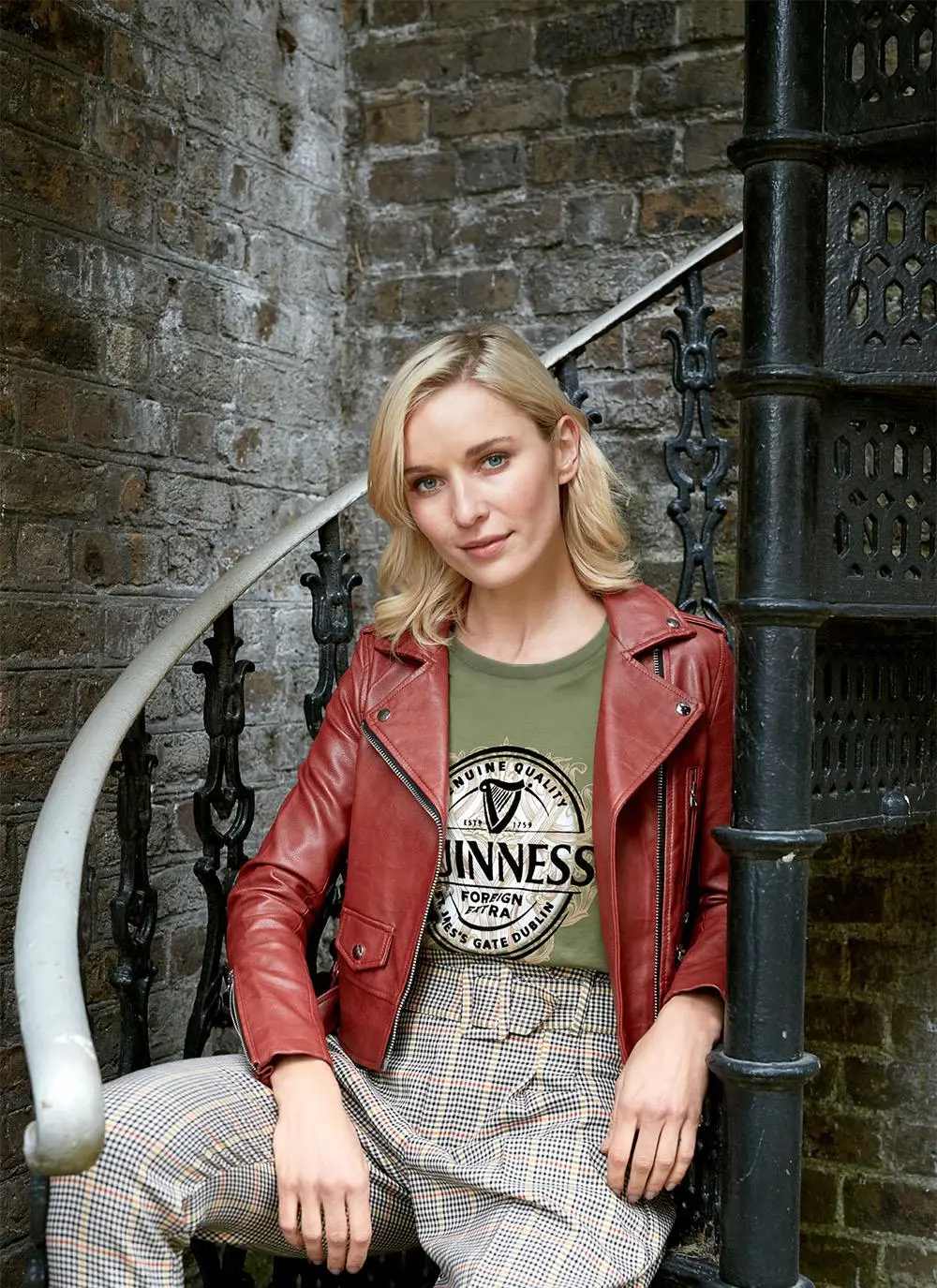 Ladies Guinness Gradient Flock T-Shirt