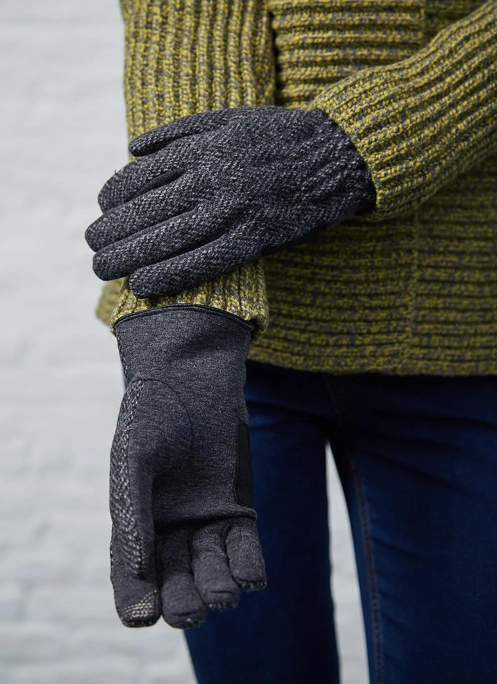 Ladies Tweed Gloves