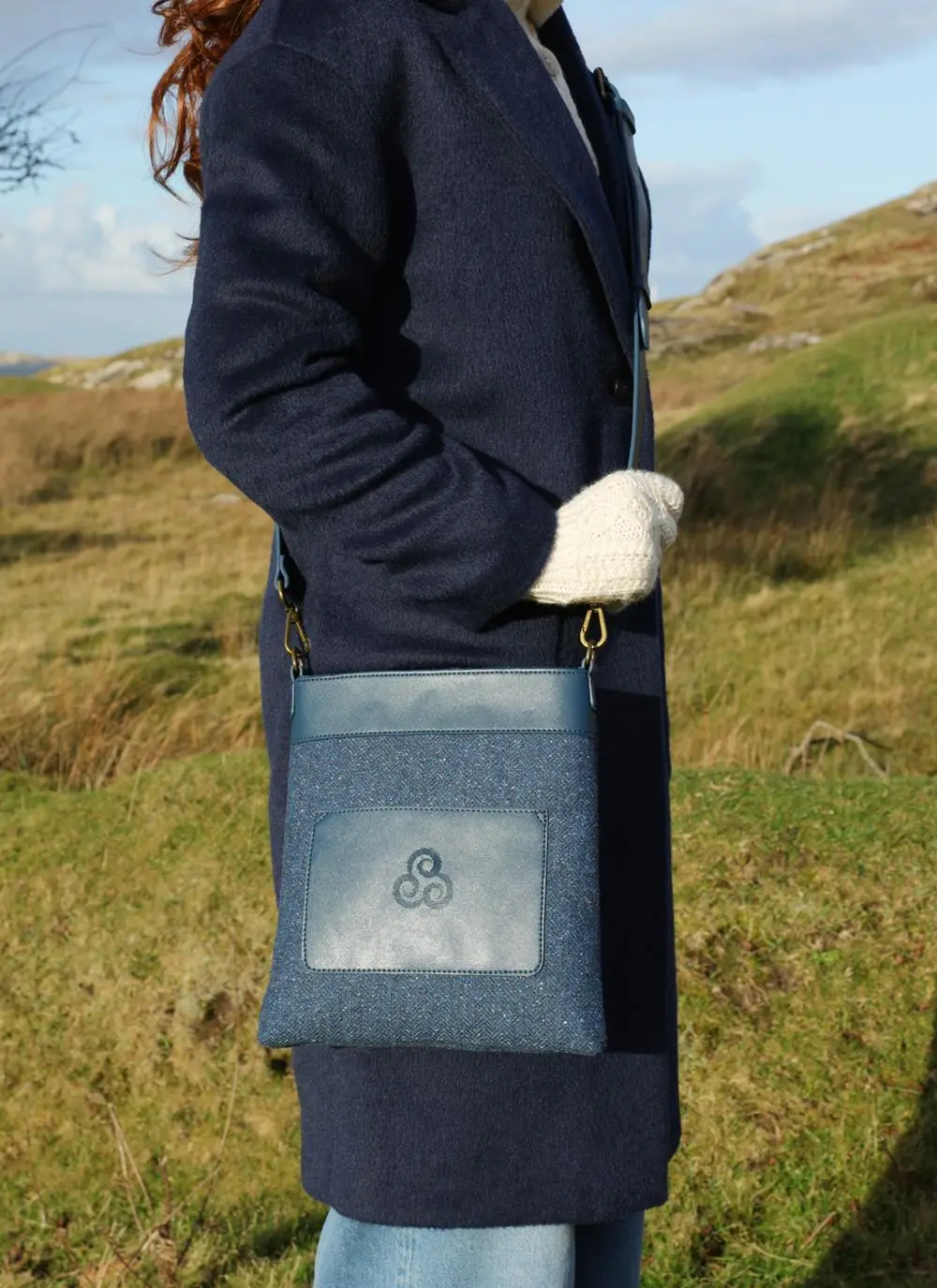 Kerry Tweed Crossbody Bag