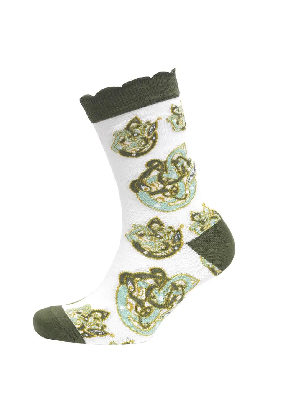 Set of 2 Ladies Book Of Kells Socks