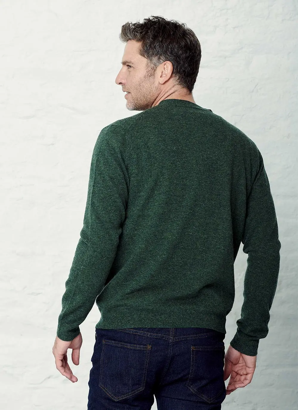 Lambswool V-Neck Cardigan