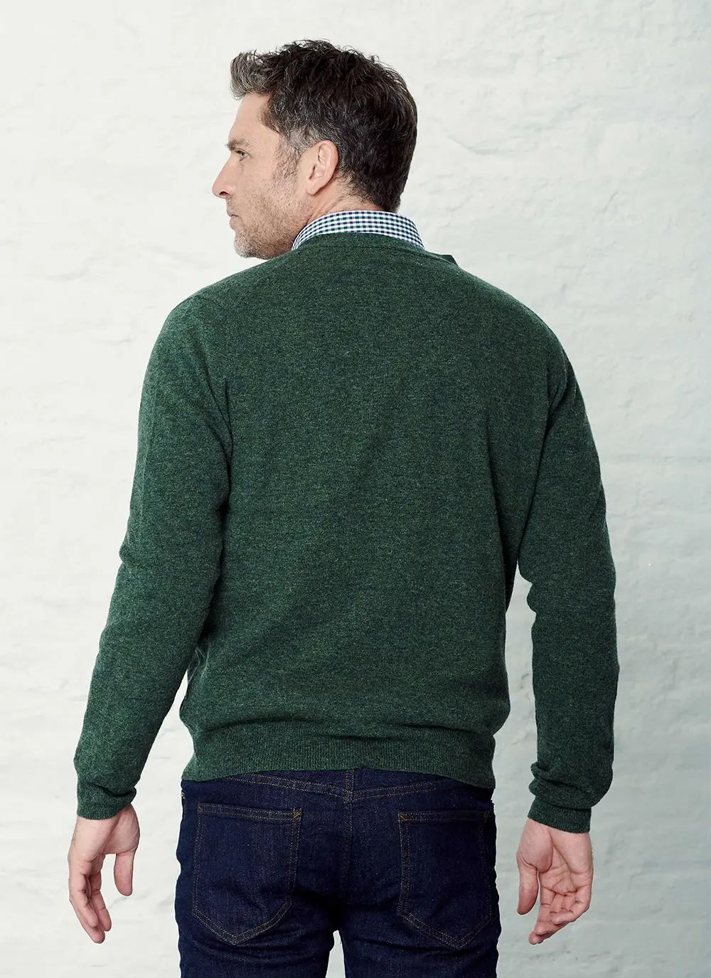 Lambswool V-Neck Cardigan