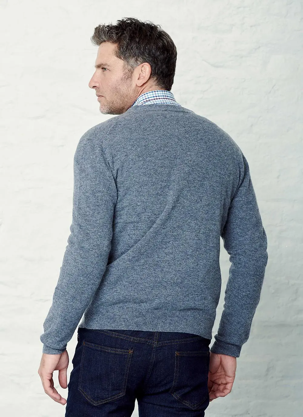 Lambswool V-Neck Cardigan