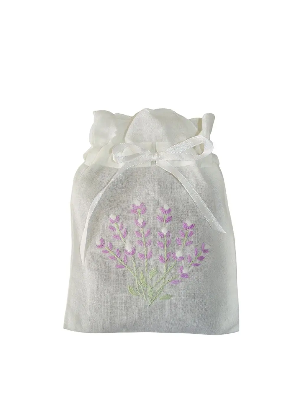 Lavender Embroidered Sachet Set