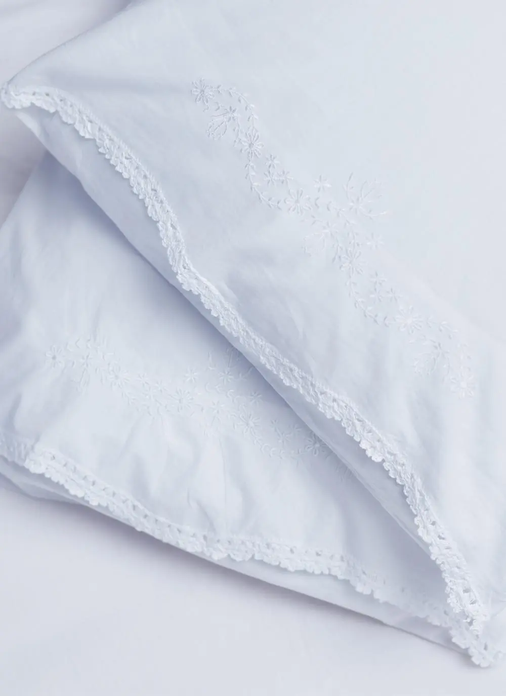 Liffey Embroidered Housewife Pillowcases Set of 2