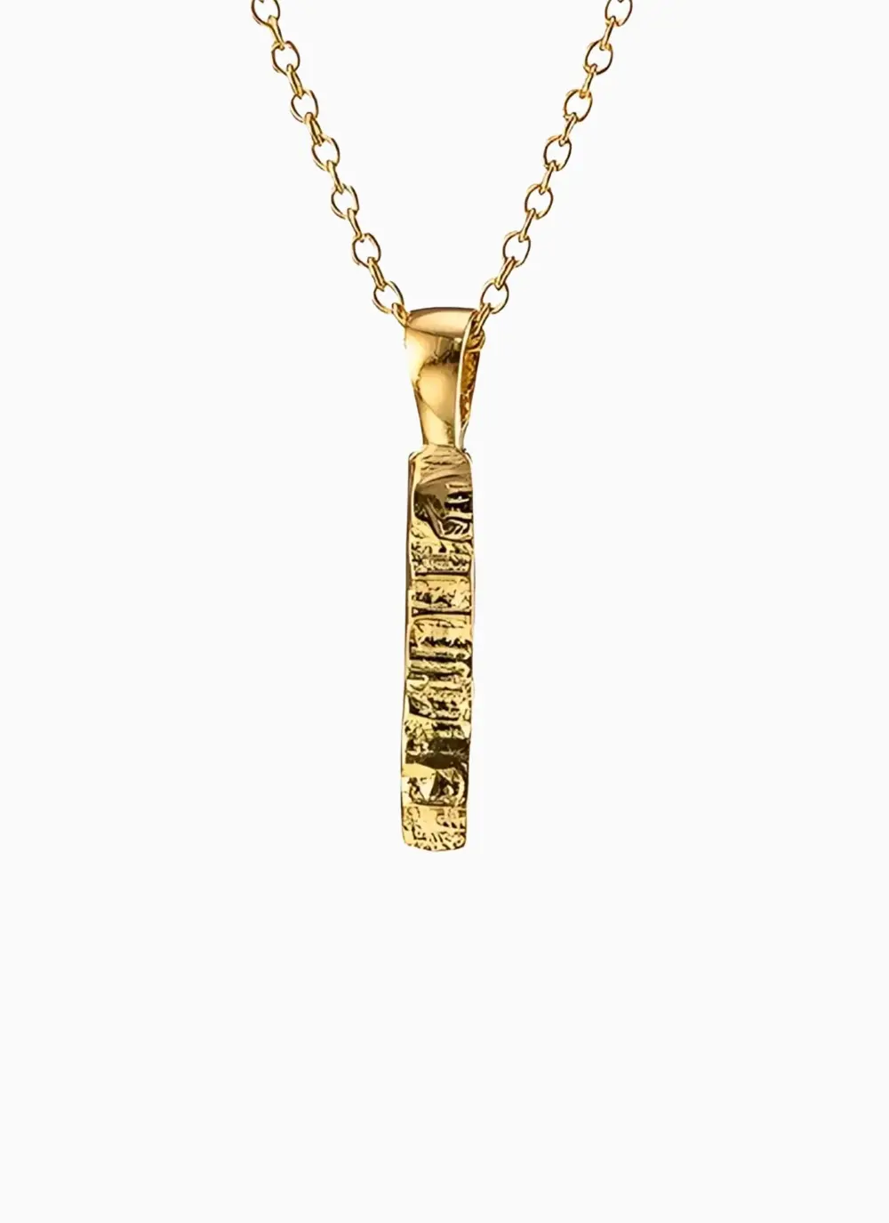 Loinnir 18k Gold Vermeil Hand Made in Ireland Pendant Inspired by the Burren County Clare