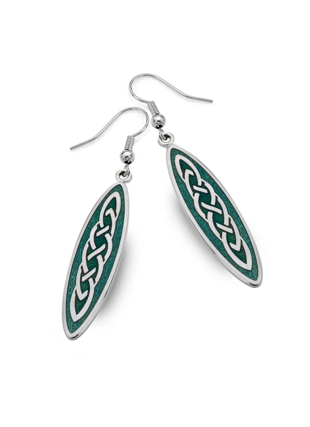 Long Celtic Knot Earrings