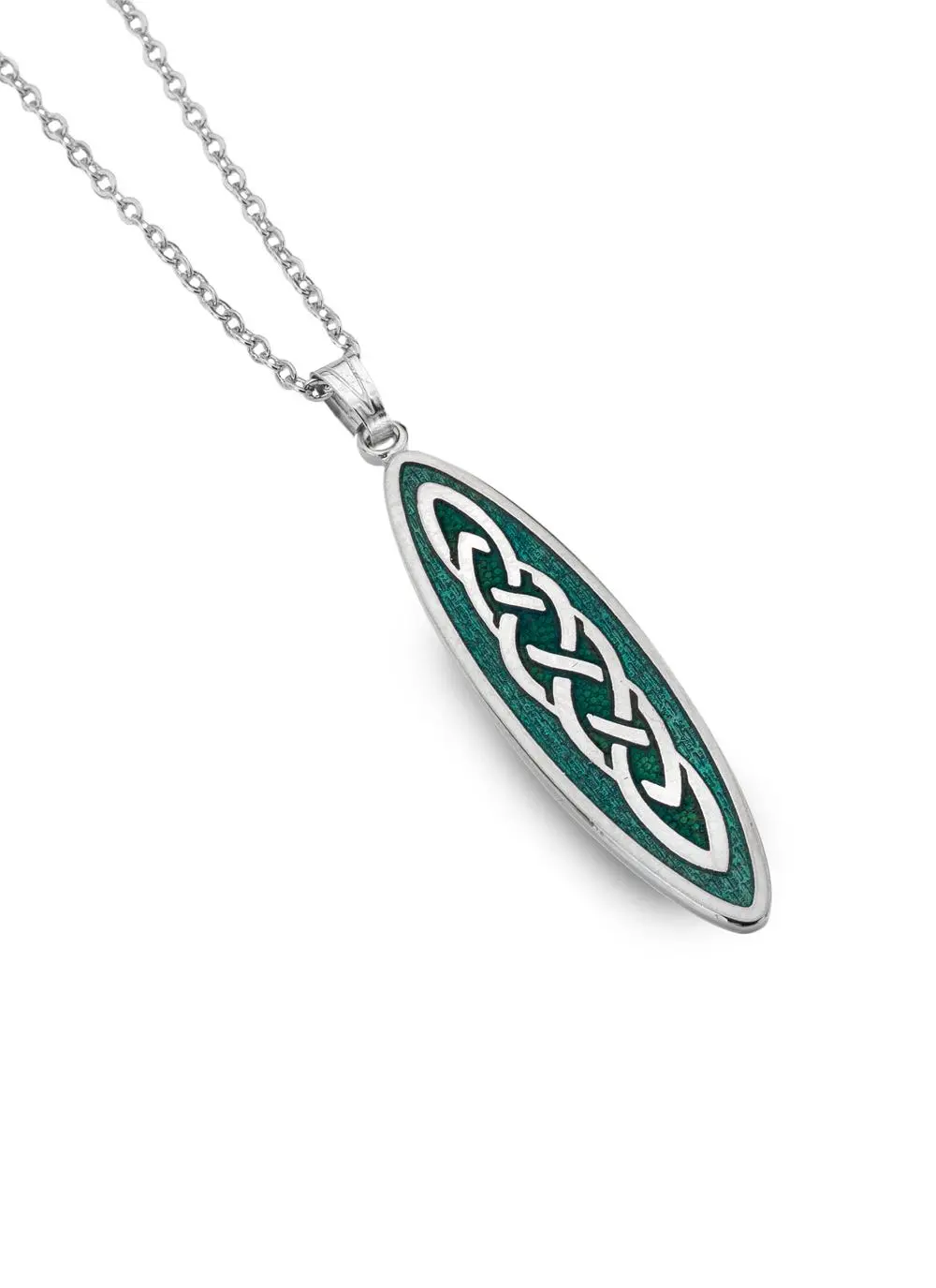 Long Celtic Knot Pendant
