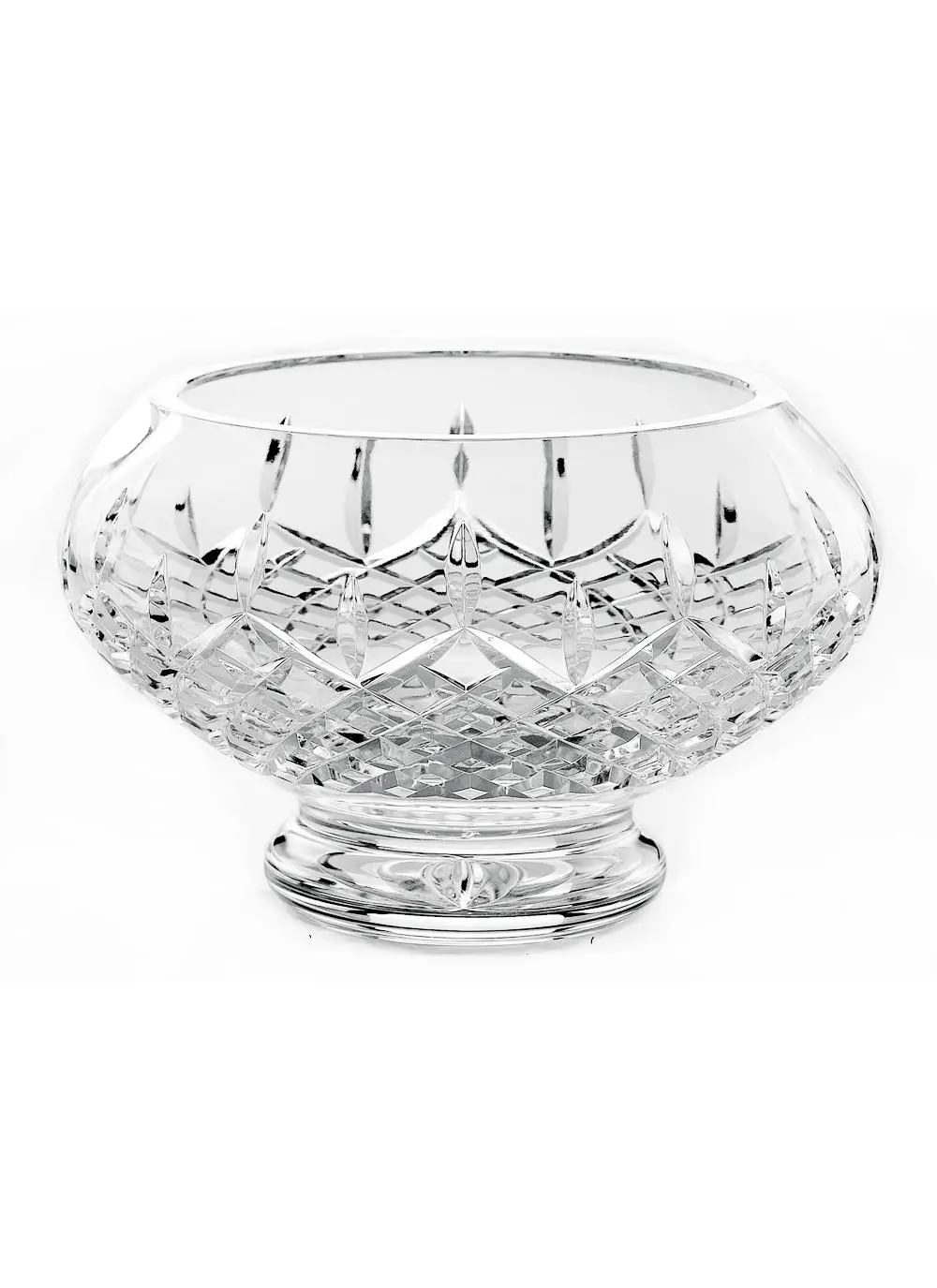 Galway Crystal Longford 10'' Footed Bowl