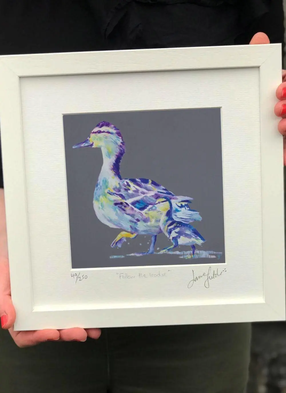 Follow The Leader Framed Print - Small