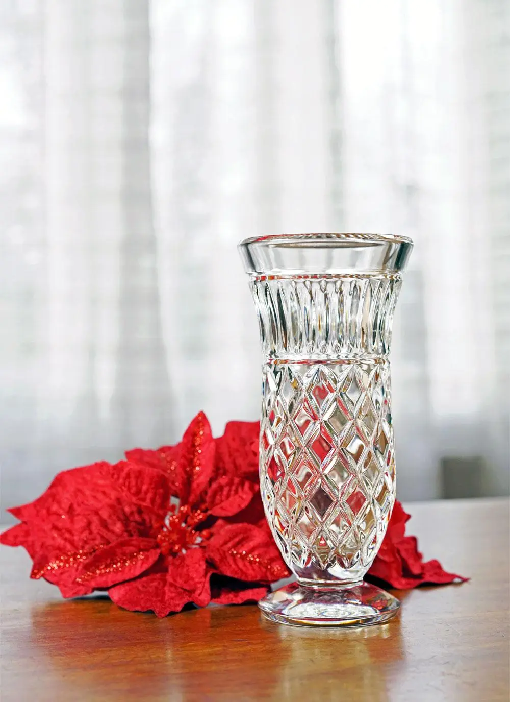 Waterford Crystal Marlene 8 Inch Footed Vase