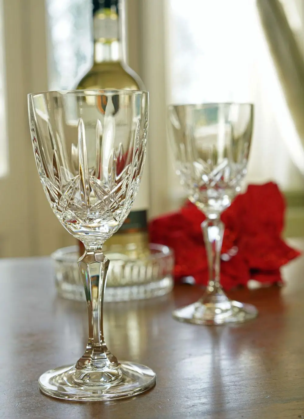 Waterford Crystal Marquis Naden Wine Set Of 2
