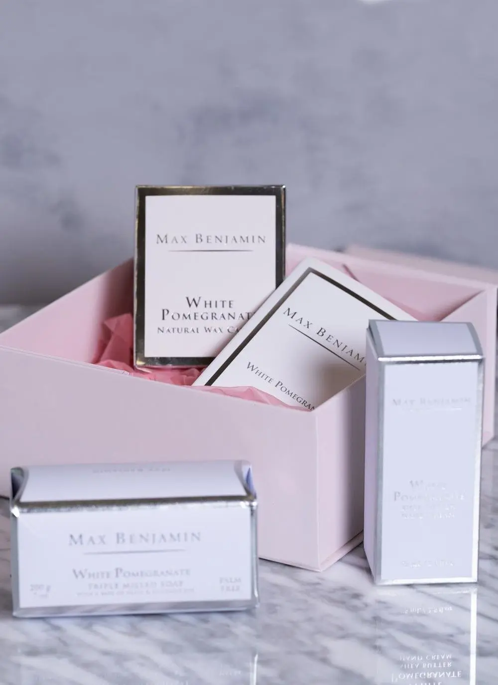 Max Benjamin White Pomegranate Gift Set